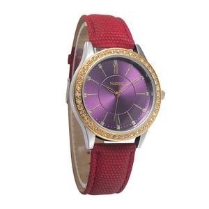 noblag mademoiselle women's watches purple